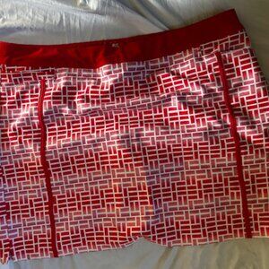 adidas Size extra large athletic dress womens skirt skort red  pink  shorts